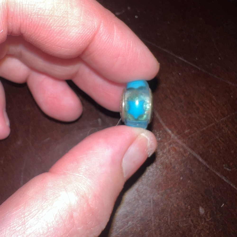 Pandora Blue Star ⭐️ Murano Glass Charm - Picture 4 of 6